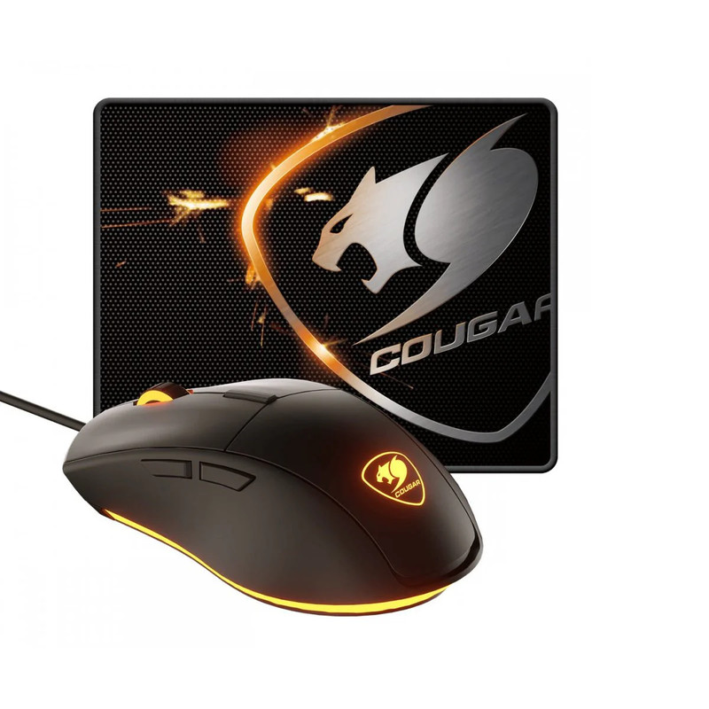 Cougar XC Gaming Gear Minos Mouse & Speed Mouse Pad Combo - فأرة
